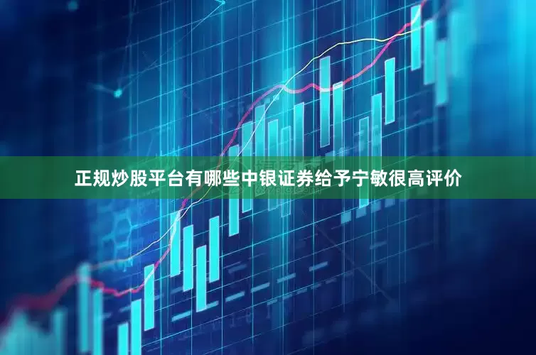 正规炒股平台有哪些中银证券给予宁敏很高评价