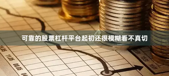 可靠的股票杠杆平台起初还很模糊看不真切