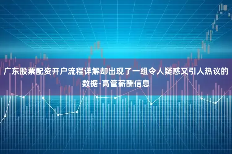 广东股票配资开户流程详解却出现了一组令人疑惑又引人热议的数据-高管薪酬信息