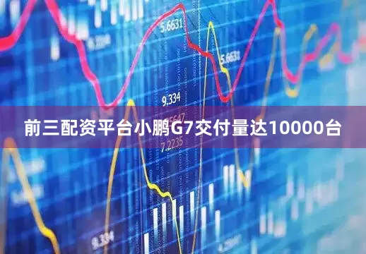 前三配资平台小鹏G7交付量达10000台